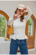 Cargar imagen en el visor de la galería, Sweater Snapdragon Flower
